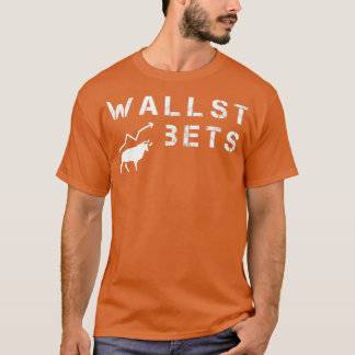 WallStBets Subreddit株式市場取引6 Tシャツ