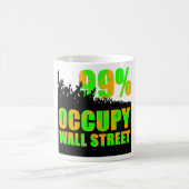 wallstreetを占めて下さい コーヒーマグカップ (中央)