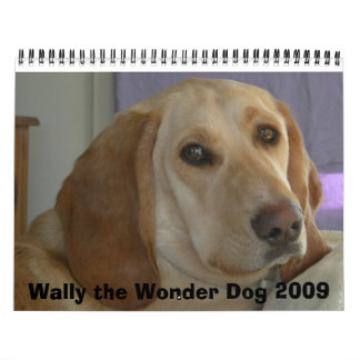 Wally驚異犬2009年 カレンダー