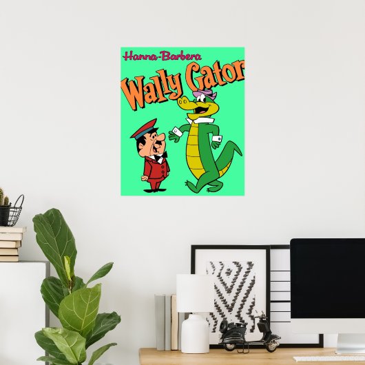Wally Gator  Mr Twiddle ポスター (ホームオフィス)