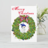 Walmart christmas cards シーズンカード (スタンド正面)