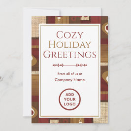 Walnut & Cranberry Retro | Warm Texture Pack シーズンカード