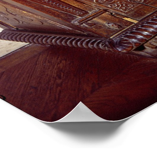 Walnut Sideboard, Lyonnais School ポスター (角)