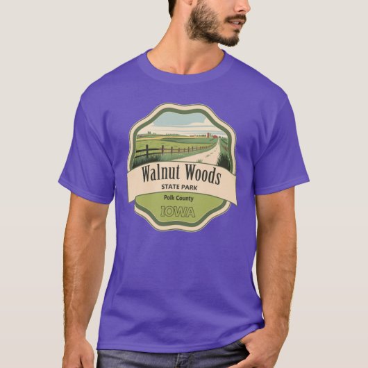 Walnut Woods State Park Tシャツ (正面)