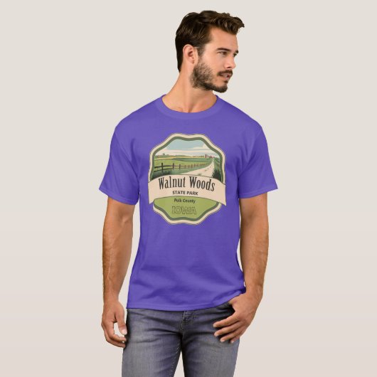 Walnut Woods State Park Tシャツ (正面フル)