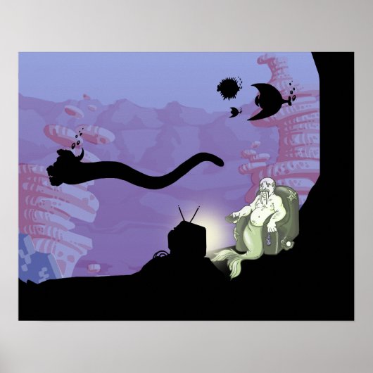 Walrus Watching TV ポスター (正面)