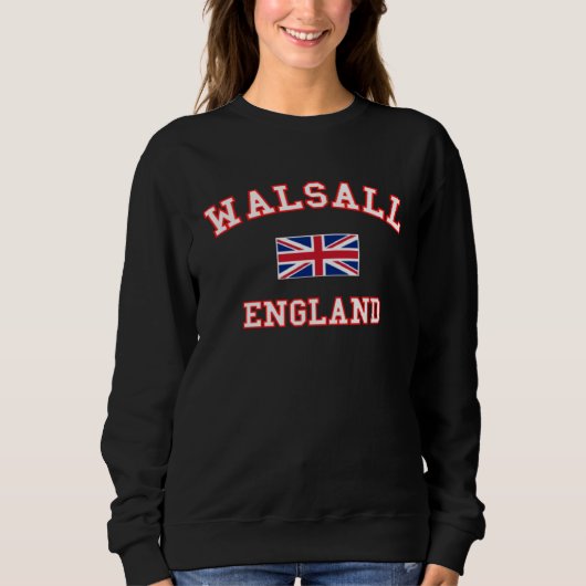 WALSALL British Flag Badge スウェットシャツ (正面)