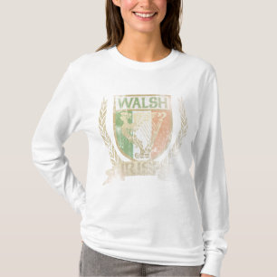 Walshのアイルランドの頂上のTシャツ Tシャツ