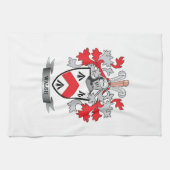 Walshの紋章付き外衣 キッチンタオル (横)