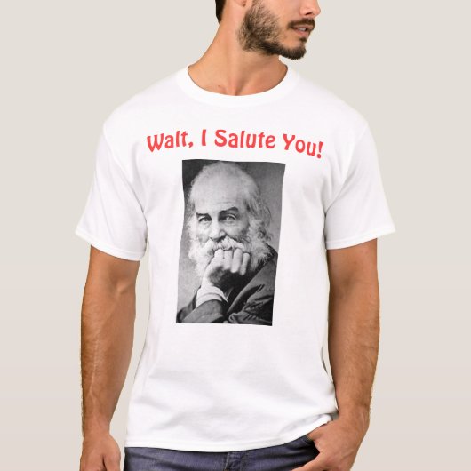 Walt、私は挨拶します Tシャツ (正面)