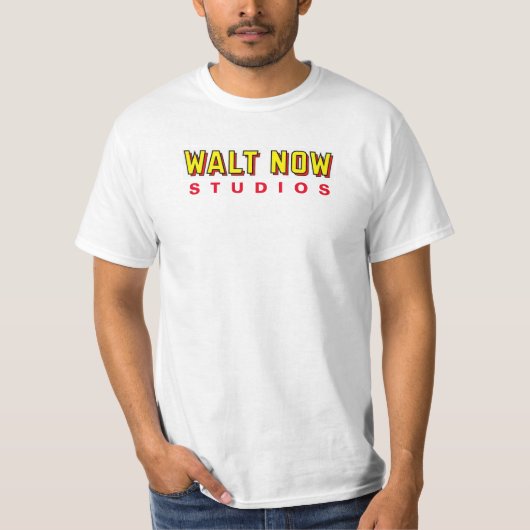 Walt Jaschek著今WALTのスタジオのロゴのワイシャツ Tシャツ (正面)