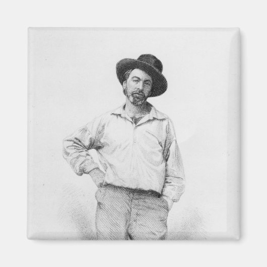 Walt Whitman, 'のに対す葉る先駆 マグネット (正面)