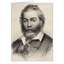 Walt Whitman "Happiness in This Place"カード
