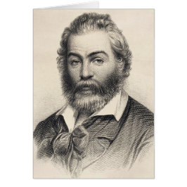Walt Whitman "Happiness in This Place"カード