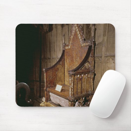 「Walter著エドワードのためにIなされる即位の椅子 マウスパッド (マウス)