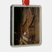 「Walter著エドワードのためにIなされる即位の椅子 メタルオーナメント (右)