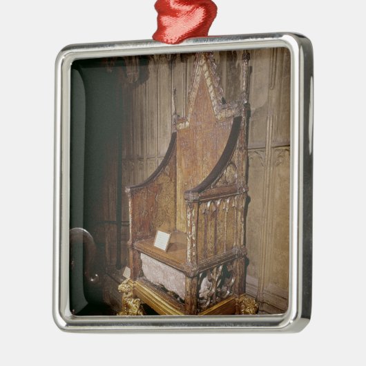 「Walter著エドワードのためにIなされる即位の椅子 メタルオーナメント (左)