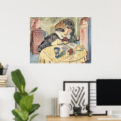 Walter 書 Gramatteの女の子（ソニア・グラマテ） ポスター (ホームオフィス)