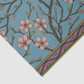 Walter Crane Almond Blossom and Swallow 薄葉紙 (詳細)