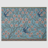 Walter Crane Almond Blossom and Swallow 薄葉紙 (正面)