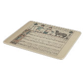 Walter Crane Baa Baa Black Sheep Nursery Rhyme  カッティングボード (角)