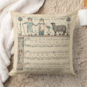 Walter Crane Baa Baa Black Sheep Nursery Rhyme  クッション (ブランケット)