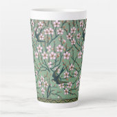 Walter Crane - Swallows and Almond Blossoms Mug カフェラテマグ (正面)