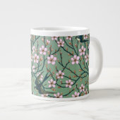 Walter Crane - Swallows and Almond Blossoms Mug ジャンボコーヒーマグカップ (正面右)