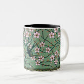Walter Crane - Swallows and Almond Blossoms Mug ツートーンマグカップ (正面右)