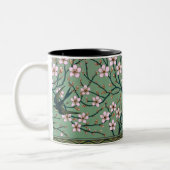 Walter Crane - Swallows and Almond Blossoms Mug ツートーンマグカップ (左)