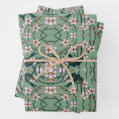 Walter Crane Swallows and Almonds ラッピングペーパーシート (インサイチュ)