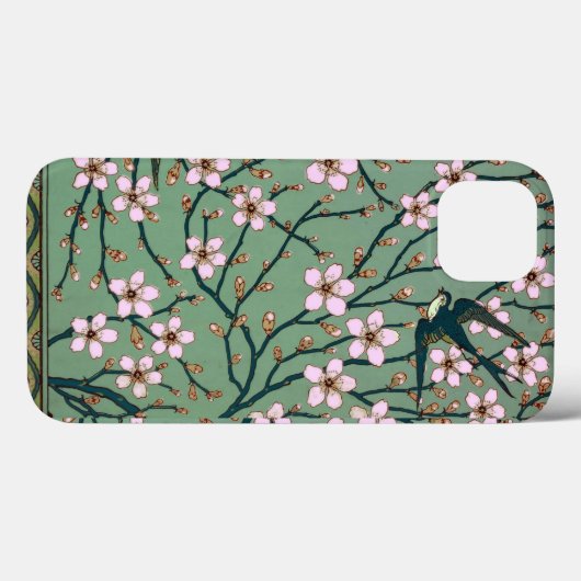 Walter Crane Swallows and Almonds Case-Mate iPhoneケース (裏面 (横))