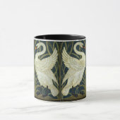 Walter Crane Swan & Rush and Iris ヴィクトリアン マグカップ (中央)
