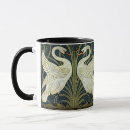 Walter Crane Swan & Rush and Iris ヴィクトリアン  マグカップ