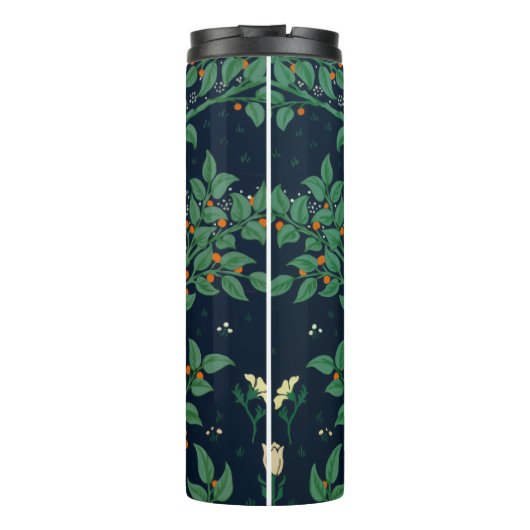 Walter Crane White Lily-Blue Back タンブラー (裏面)