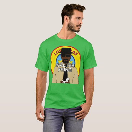 Walter Fring los pollos Tシャツ (正面フル)
