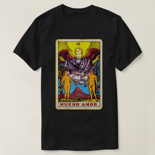 Walter Mercado T-ShirtWalter Mercado _ Mucho Mucho Tシャツ (デザイン正面)