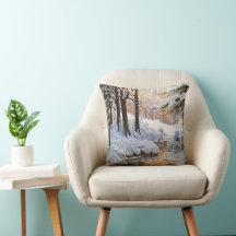 Walter Moras雪の森の風景