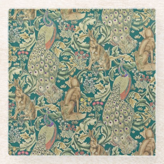 Walter Morris "Forest"  ガラスコースター (正面)