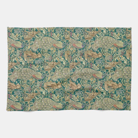 Walter Morris "Forest" キッチンタオル (横)