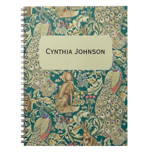 Walter Morris "Forest" personalized ノートブック (正面)