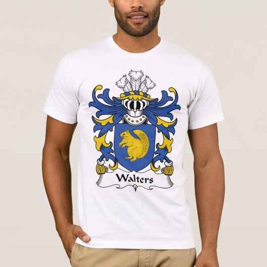 Waltersの家紋 Tシャツ (正面)