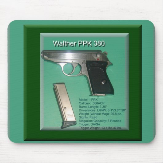 Walther PPK380ACP マウスパッド (正面)