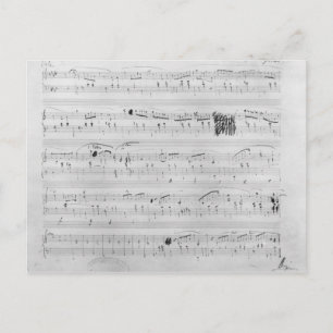 Waltz in F minor ポストカード