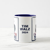 Walz – 投票して欲しい ツートーンマグカップ (中央)