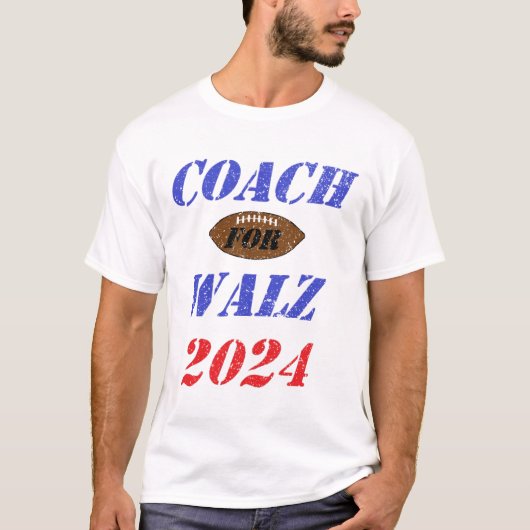 Walz 2024のコーチ tシャツ (正面)