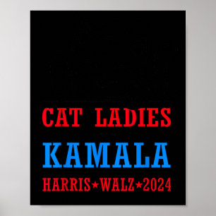 Walz 2024年大統領選挙Kamala Harris Tim Wal ポスター