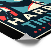 Walz 2024 Kamala Harris 2024 Tim Walz 2024米国 ポスター (角)