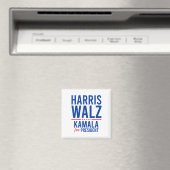 Walz 2024 Kamala Harris For President Tim Walz マグネット (インサイチュ (食洗機))