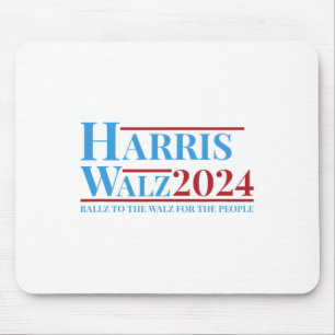 Walz 2024 Kamala Harris Tim Walz Campaign おもしろい Te マウスパッド